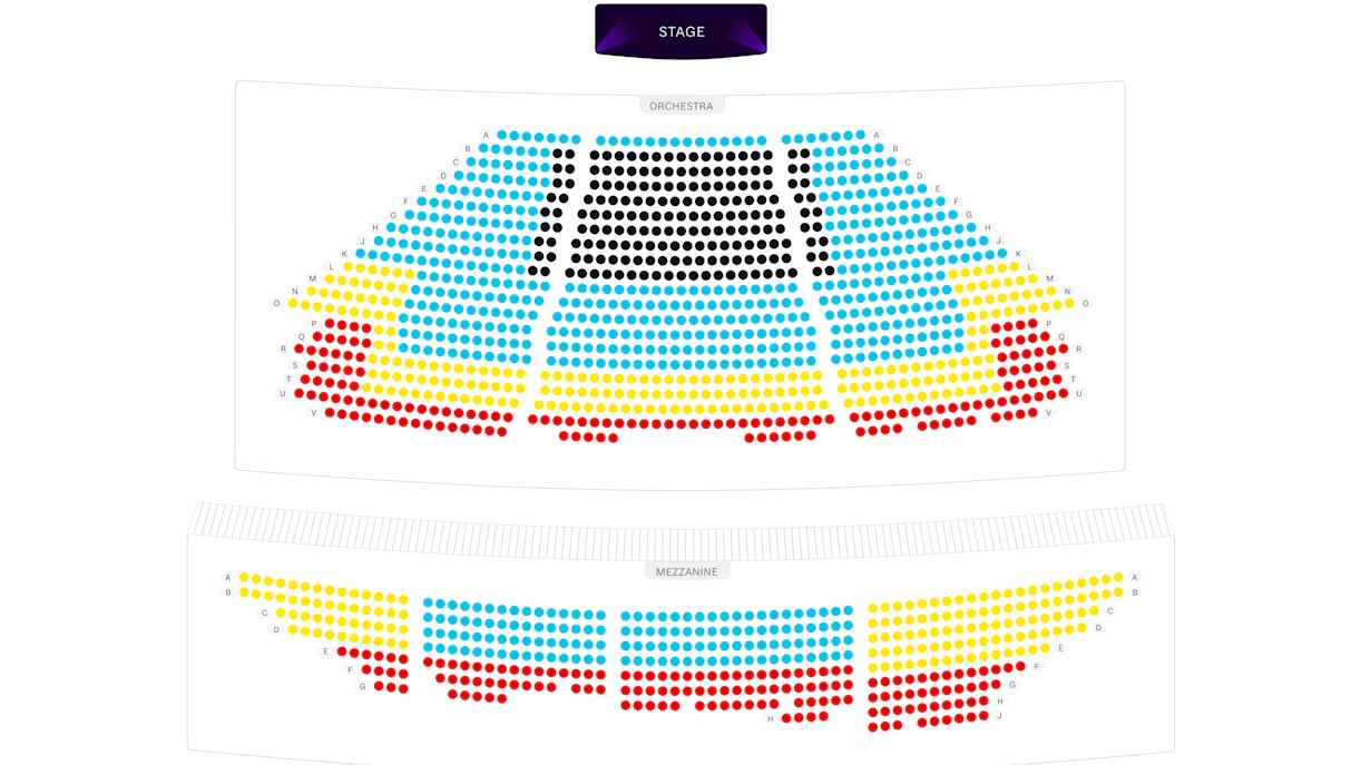Winter Garden Theatre Seating Chart New York